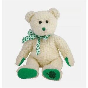 TY Beanie Baby - WOOLINS the Bear DOB 5/17/2005- (8 inch) - Preowned